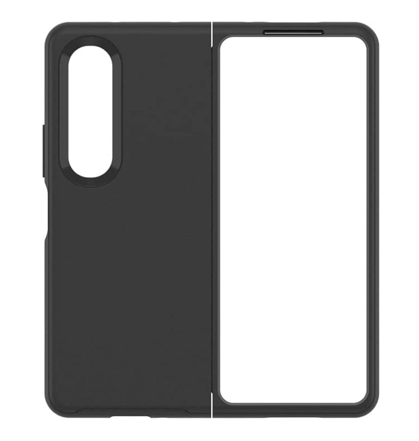 Samsung Z Fold 4 Case – Black | OtterBox Symmetry Flex Cover with Antimicrobial Protection & Drop Resistance image 0