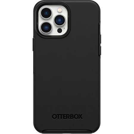 iPhone 13 Pro Max Case – Black | OtterBox Symmetry Series, Soft Touch Protective Cover image 1