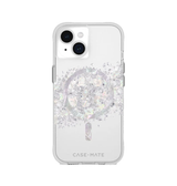 iPhone 15 Pro MagSafe Case – Pearl | Case-Mate Karat Cover – Metallic Accents, Wireless Charging Compatible image 0