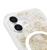 iPhone 17 Magsafe Case – Gold | Case-Mate Waterfall Holographic Finish, Liquid Glitter Effect, Wireless Charging image 2