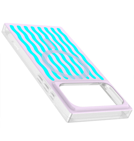 iPhone 17 Pro Max BoxedIn Case – Lilac Lava | MVR Slim Protective Cover, Stylish Pattern, MagSafe Compatible image 2