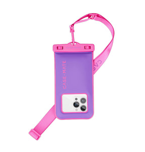 Case-Mate Waterproof Floating Pouch – Universal Purple/Fuchsia | Durable & Protective iPhone & Smartphone Accessory image 0