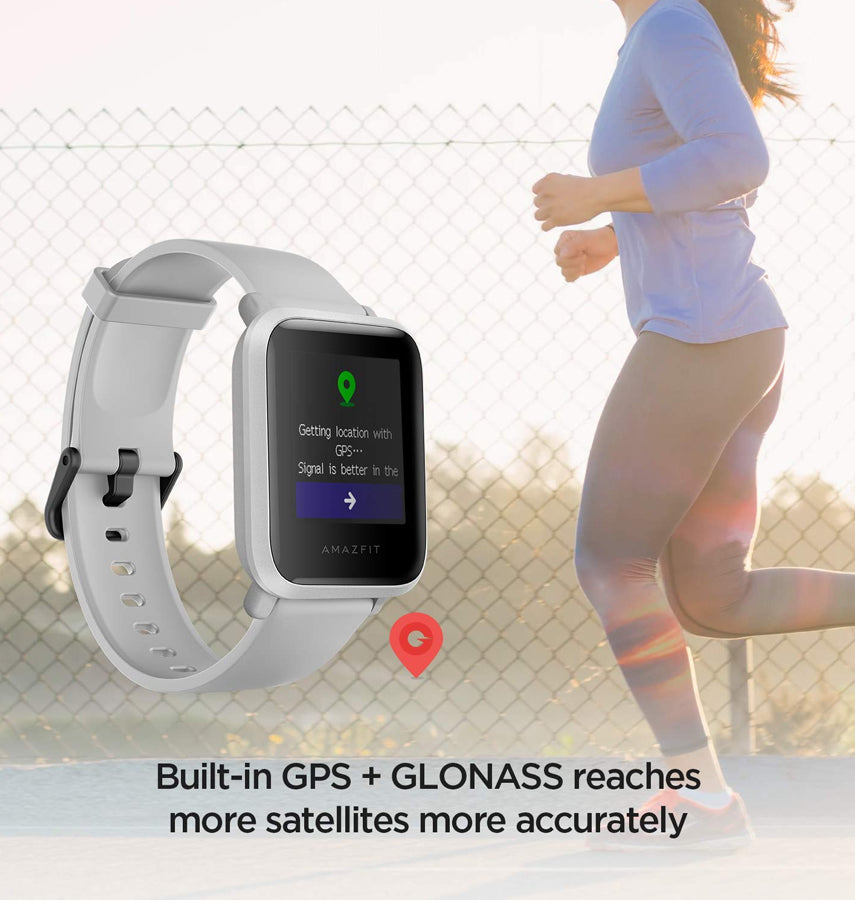 Amazfit Bip S Smartwatch – White | Ultra-Light, 40-Day Battery, Always-On Display, Waterproof, Heart Rate Monitor image 4