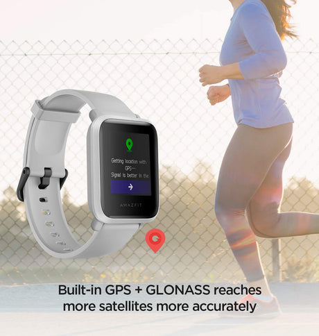 Amazfit Bip S Smartwatch – White | Ultra-Light, 40-Day Battery, Always-On Display, Waterproof, Heart Rate Monitor image 4