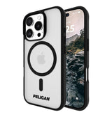 iPhone 16 Pro Case – Clear | Pelican Protector MagSafe Cover with Durable Drop Protection & Slim Design image 1
