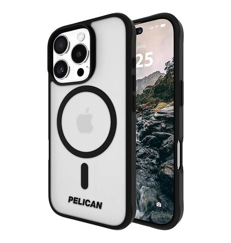 iPhone 16 Pro Case – Clear | Pelican Protector MagSafe Cover with Durable Drop Protection & Slim Design image 1