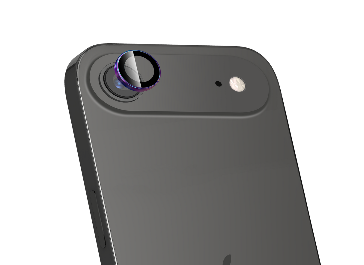 iPhone 17 Air Camera Lens – Iridescent | MVR Sapphire Scratch Resistant Glass, Precise Fit, Premium Protection image 0