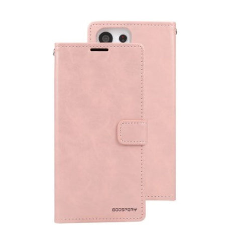 Samsung Galaxy S23 Ultra Diary Wallet Flip Case - Rose Gold | Mercury Bluemoon Shockproof Protective Cover image 0