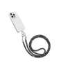 Universal Phone Wristlet - Black | Detachable Phone Lanyard Hand Wrist Strap with Artificial Diamonds image 0