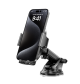 MVR T10 Universal Car Phone Mount - Black | Side Press Mount with Strong Grip image 4