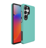 Samsung Galaxy S25 Ultra MagSafe Case - Mint | Triangle Texture Rugged Shockproof Cover