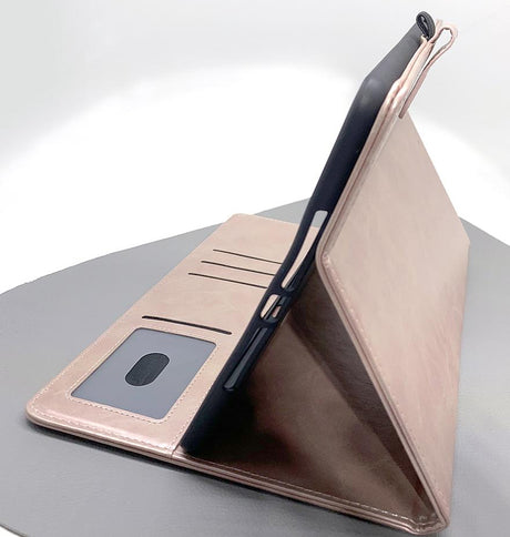 iPad 10.2 (9th/10th Gen) Wallet Case – Rose Gold | Goospery Mercury Bluemoon Diary Cover with Stand & Card Slots