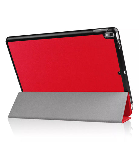 Apple iPad 10.2/Pro 10.5/Air 3 10.5 Case - Red | Canvas Smart Case with Apple Pencil Slot, Shockproof & Scratch - Resistant Protective Cover