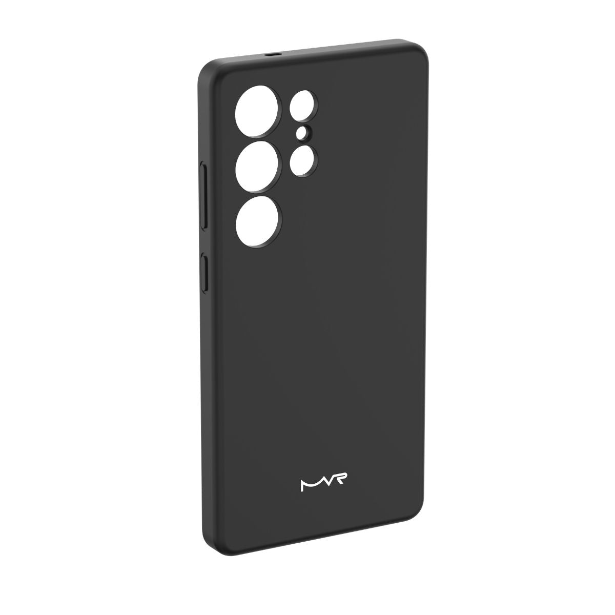 Samsung S25 Ultra Liquid Silicone Case - Black | MVR Soft-Touch Protective Cover