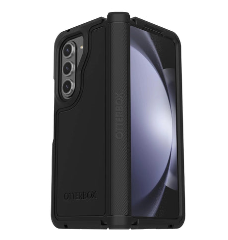 Samsung Z Fold 5 Case – Black | OtterBox Defender XT Cover with Premium Protection & Hinge Guard image 1