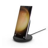Belkin BoostCharge Wireless Charging Stand 15W – Black | Fast Wireless Charger with Sleek Design & Stable Stand image 1