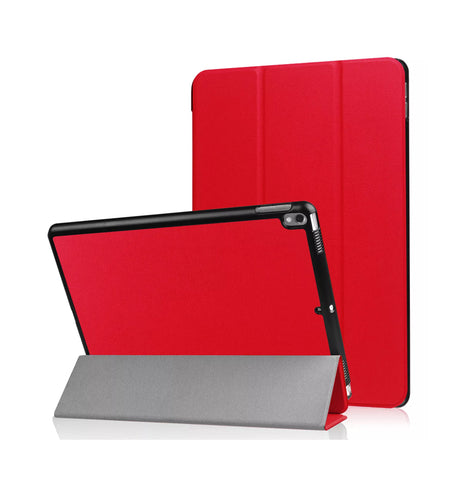 Apple iPad 10.2/Pro 10.5/Air 3 10.5 Case - Red | Canvas Smart Case with Apple Pencil Slot, Shockproof & Scratch - Resistant Protective Cover image 0