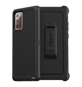Samsung Note 20 Case – Black | OtterBox Defender Series, Soft Touch Protective Cover image 0