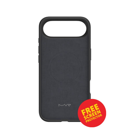 iPhone 17 Air Liquid Silicone Case – Black | MVR Soft-Touch Finish, Anti-Slip Grip, Premium Protection image 0