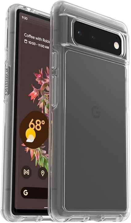 Google Pixel 6 Case – Clear | OtterBox Symmetry Series Slim, Stylish & Scratch-Resistant Cover image 2