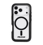 iPhone 17 Pro Max Case – Black/Clear | Pelican Voyager MagSafe Cover with Holster, Heavy-Duty Protection & Belt Clip image 0