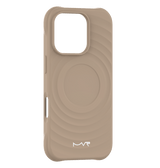 iPhone 16 Pro Max MVR Wave Silicone Case - Tortilla | MagSafe Compatible Protective Cover image 0