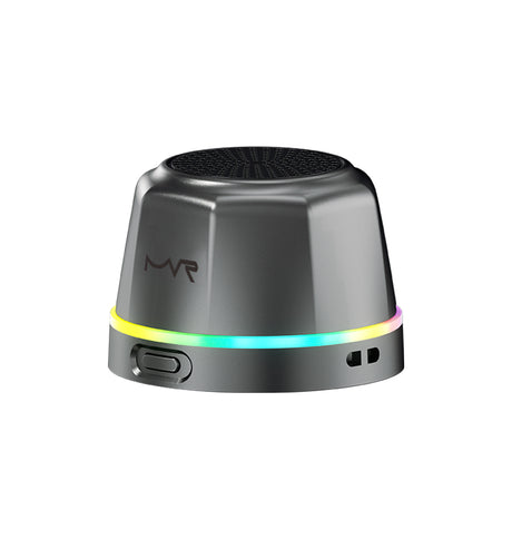 MVR Blaze Mag Speaker – Black | Magnetic Portable Bluetooth Speaker, Powerful Sound, Compact Design, Wireless & Travel-Friendly image 0