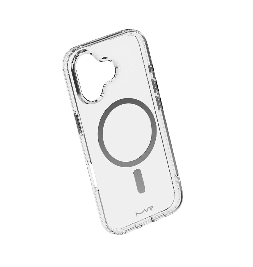 iPhone 17 Impact IMD Case – Silver | MVR Glossy Finish, Lightweight Protection, Anti-Fingerprint image 3