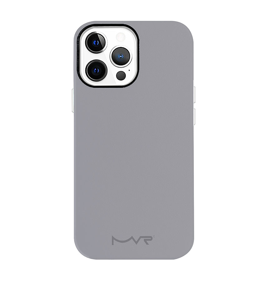 iPhone 12 Pro Max Nappa Leather MagSafe – Stone | MVR Leather Case, Slim Protective Design, Shock Resistant image 0