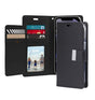 iPhone 16 Wallet Case – Classic Black | Goospery Mercury Rich Diary Leather Flip Cover image 0