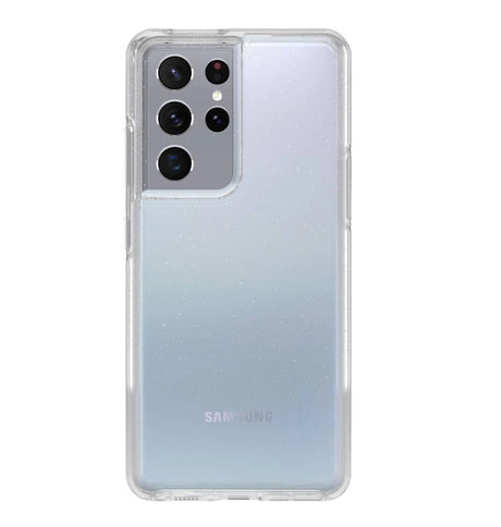 Samsung S21 Ultra Case – Clear Stardust | OtterBox Symmetry Cover with Sparkling Finish & Drop Protection image 1