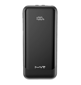 MVR Rapid 10S Power Bank - 10000mAh | 20W USB - C Fast Charging, Slim & Portable (Black) image 0