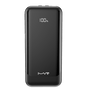 MVR Rapid 10S Power Bank - 10000mAh | 20W USB - C Fast Charging, Slim & Portable (Black) image 0