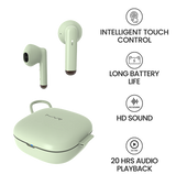 MVR Mavis Wireless In-Ear Headphones - Mint image 6