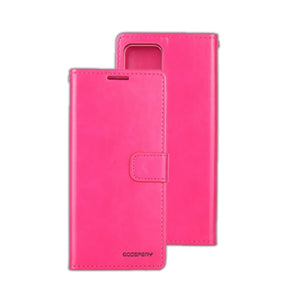 iPhone 15 Pro Diary Case – Hot Pink | Mercury BlueMoon - Wallet Cover, Card Slots & Magnetic Closure image 0
