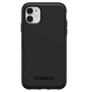 iPhone 11 Case – Black | OtterBox Symmetry Series, Soft Touch Protective Cover image 0