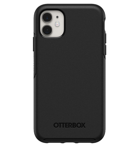 iPhone 11 Case – Black | OtterBox Symmetry Series, Soft Touch Protective Cover image 0