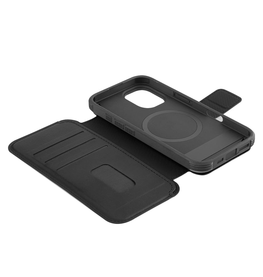 iPhone 17 Air Luxe-Guard Case – Black | MVR Detachable MagSafe Wallet, Premium Protection, Ultra-Slim Design image 3