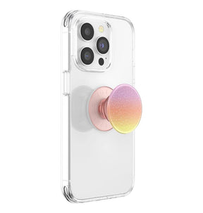 Universal PopSockets Phone Grip with Expanding Kickstand - Glitter Aura Sunrise image 0
