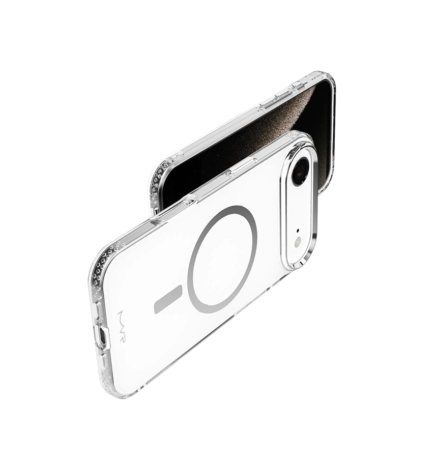 iPhone 17 Air Impact IMD Case – Silver | MVR Durable IMD Design, Scratch Resistant, Lightweight Protection image 3