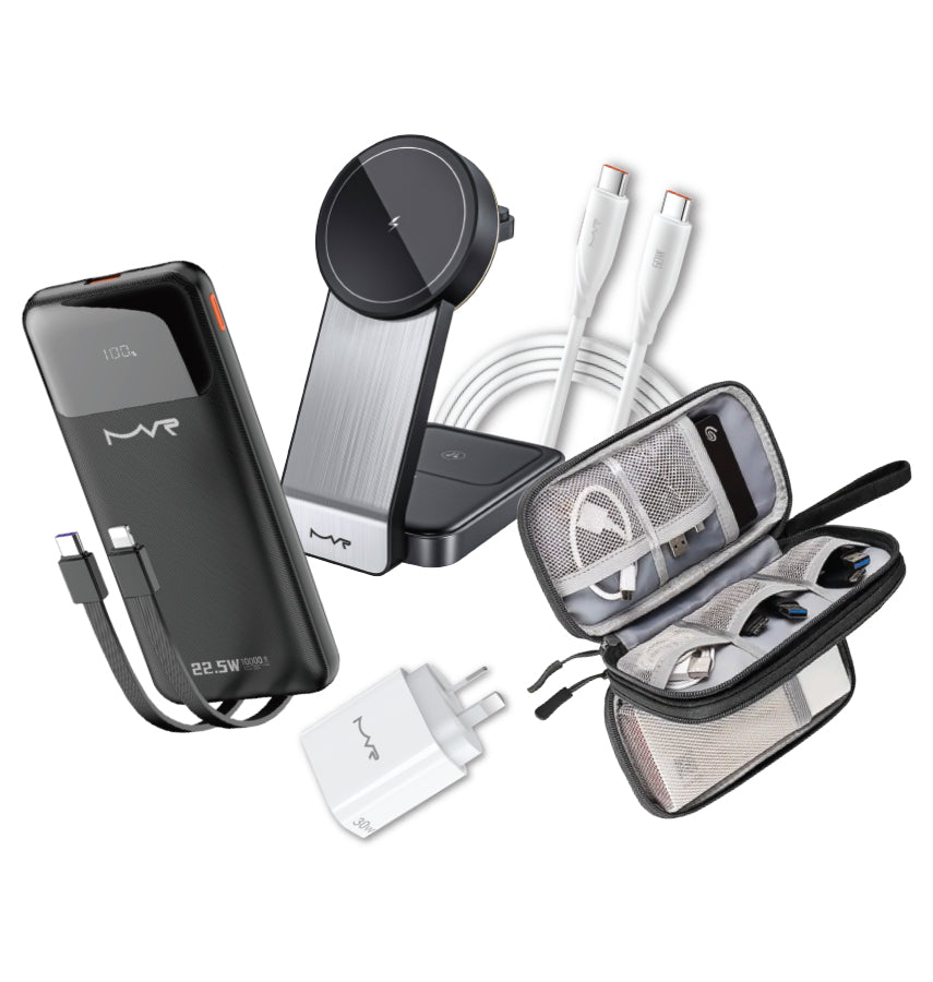 Travel Essential Bundle - Complete Mobile Accessory Kit for On-The-Go image 0