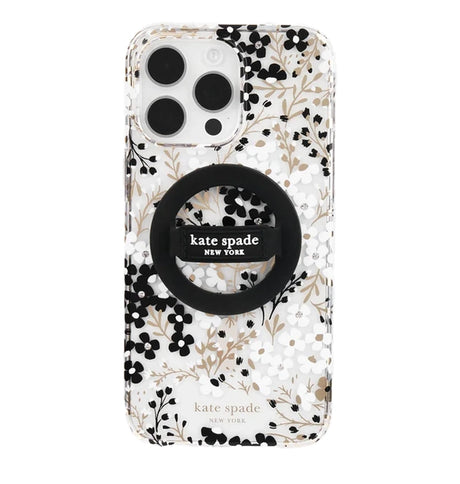 Magnetic MagSafe Loop Grip – Black | Kate Spade Stylish & Functional Phone Accessory image 0