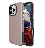 iPhone 16 Pro Triangle Pattern MagSafe Case - Rose Gold | Rugged Shockproof Back Cover image 0
