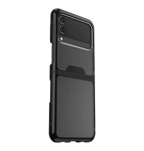 Samsung Z Flip 3 Case – Black | OtterBox Symmetry Flex Series Antimicrobial Slim & Stylish Protective Cover image 0