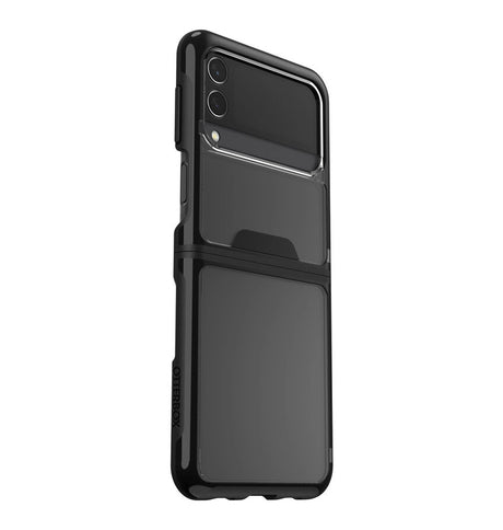 Samsung Z Flip 3 Case – Black | OtterBox Symmetry Flex Series Antimicrobial Slim & Stylish Protective Cover image 0