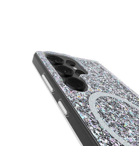 Samsung S25 Ultra – Disco | Case-Mate Twinkle Ombre Antimicrobial, Drop Protection, Wireless Charging Compatible