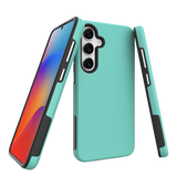 Samsung Galaxy S25 Plus MagSafe Case - Mint |Triangle Texture Rugged Shockproof Cover