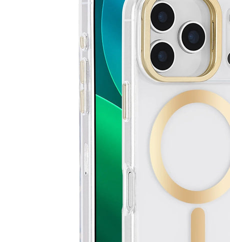 iPhone 17 Pro MagSafe Case with Stand – Clear Gold Icon | Kate Spade Protective Cover with Stylish, Slim & Durable Design image 2