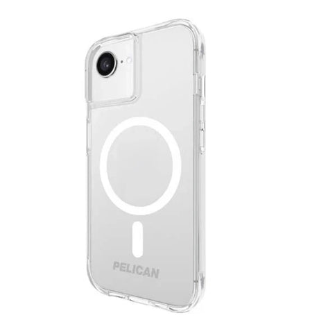 iPhone 16E/15/14/13 Case – Clear | Pelican Ranger MagSafe Cover with Durable Drop Protection & Slim Finish image 1