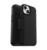 iPhone 14 Case – Black | OtterBox Strada Series, Soft Touch Protective Cover image 0